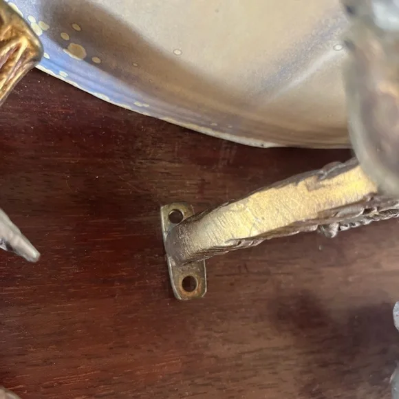 Three candelabra metal arms - Picture 6 of 11